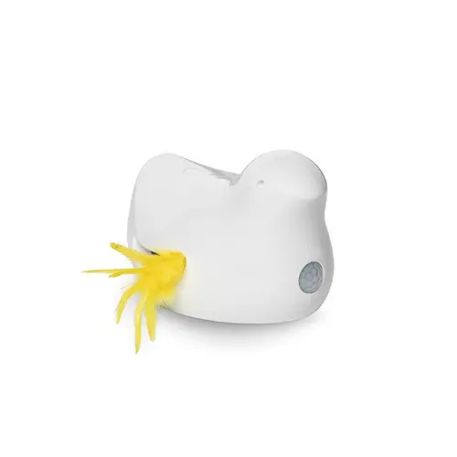 Jouet électronique pour chat coloris blanc Peek-a-Bird PetSafe Frolicat