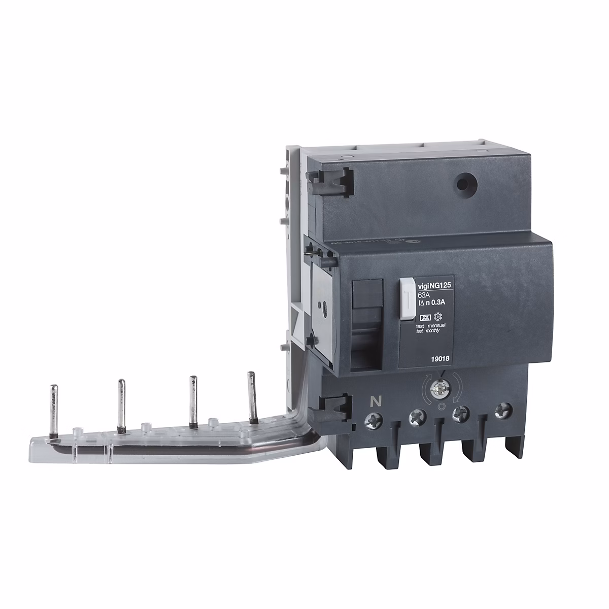 19042 Ng125 Vigi Ng125 – Bloc Différentiel, 125a, 4p, 230..415v, 300ma, Schneider Electric