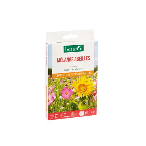 Mélange de fleurs pour abeilles botanic® - graines à semer (5 m²)
