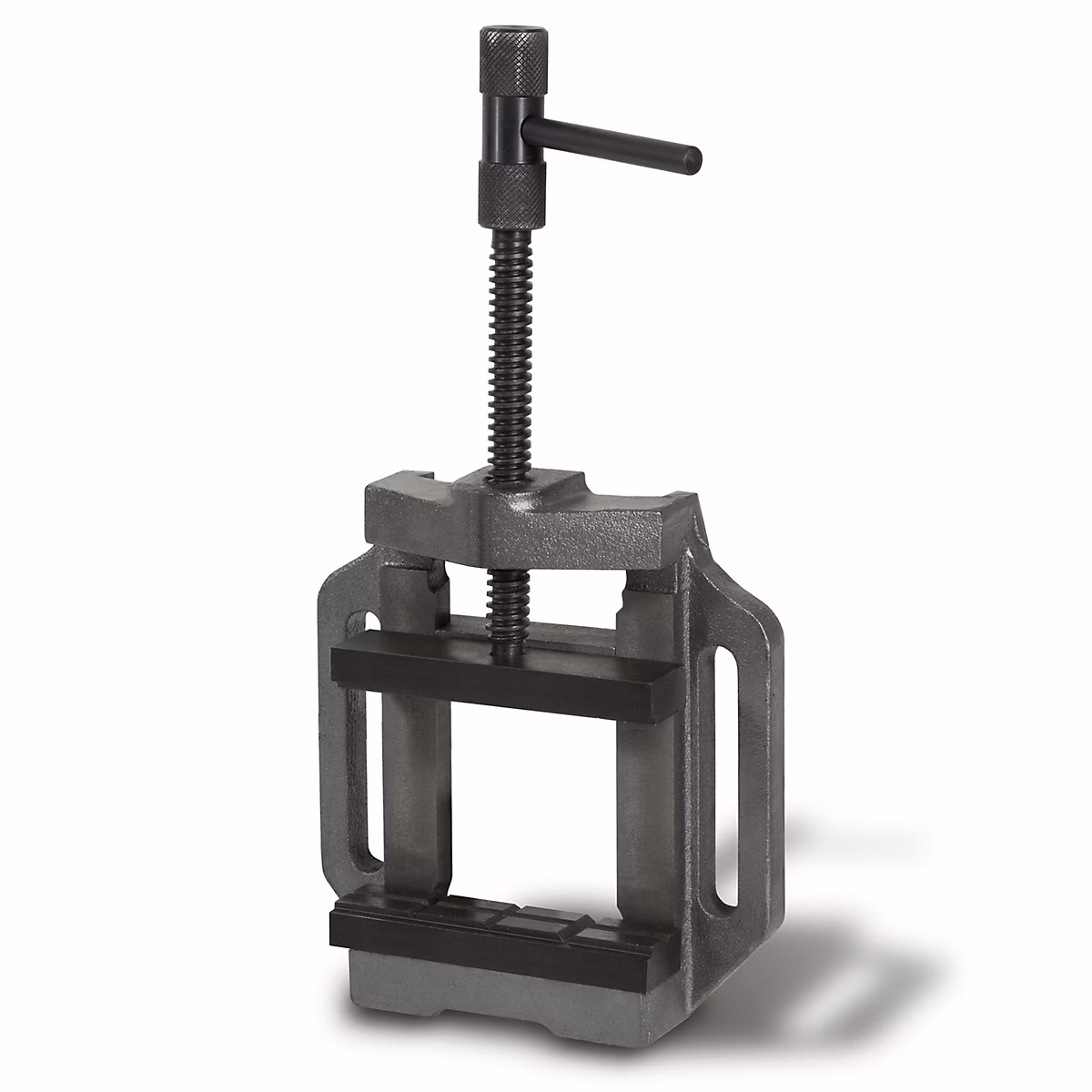 EBERTH Etau perceuse colonne en fonte grise et acier – Largeur des mâchoires 150mm, Largeur de serrage maximale 129mm