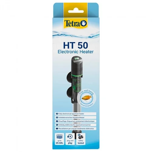 Chauffage électronique aquarium, 50W, TETRA, modèle HT 50