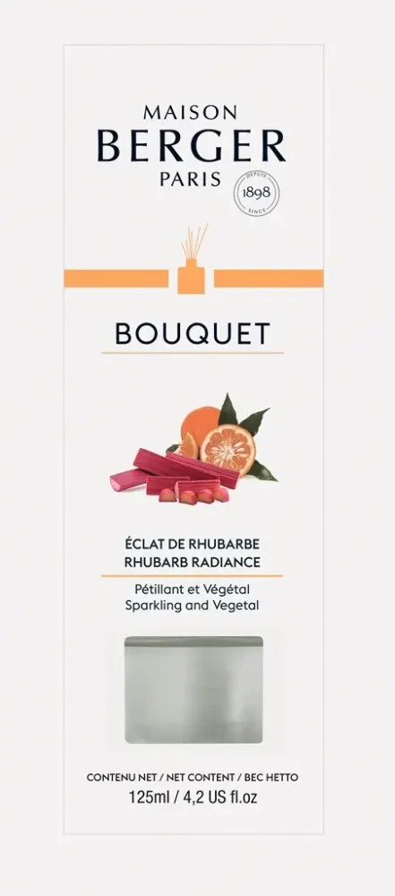 Bouquet parfumé senteur éclat de rhubarbe Maison Berger - 125 ml