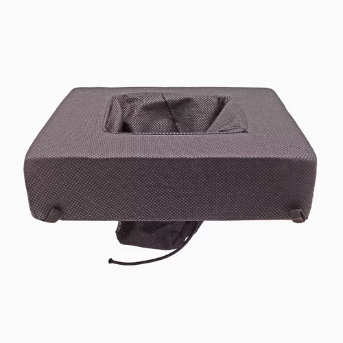 Panier flottant swimplant carré pour plantes noir 20x20 cm