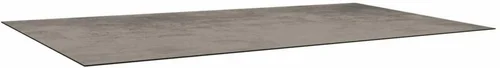 Plateau de table fin Penta Stern en HPL silverstar - 220 x 100 x 1,3 cm
