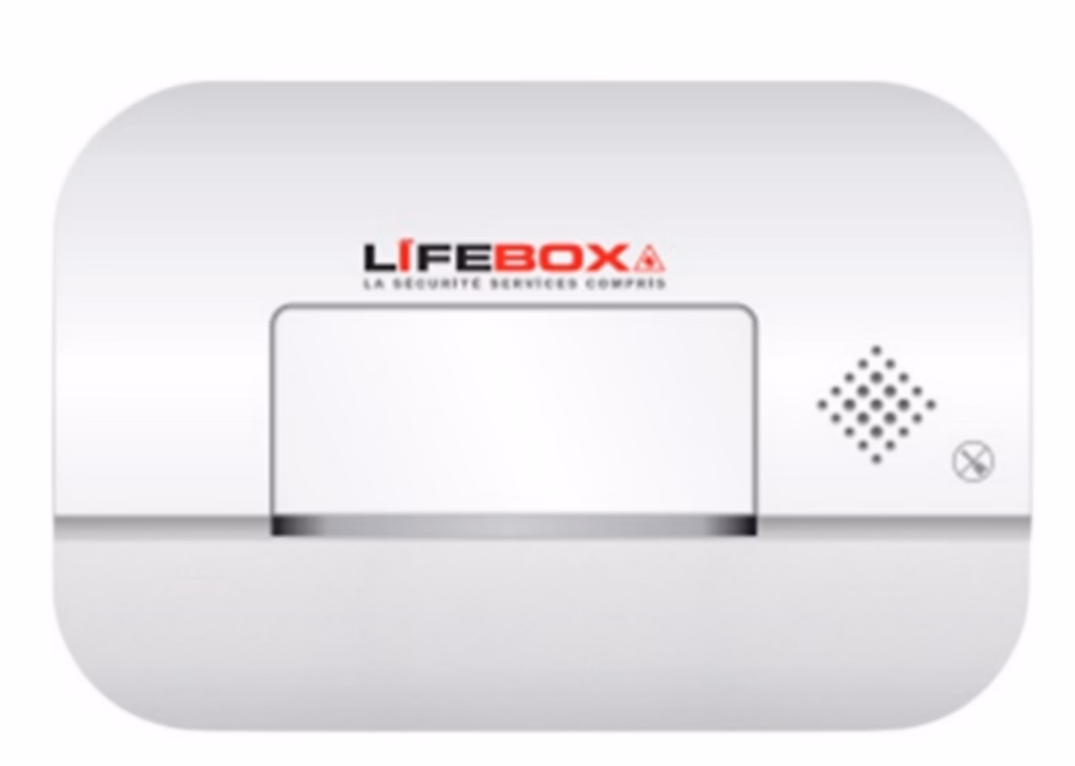 Détecteur de fumée, gaz et protection incendie – Détecteur de monoxyde de carbone Lifebox