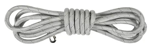 Laisse pour chien en nylon rond coloris gris Bobby Walk - 3 m