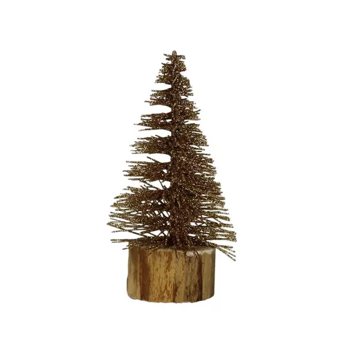 Sapin décoratif doré - petit modèle