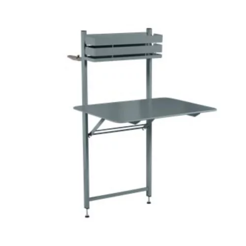 Table balcon pliante Bistro Gris orage