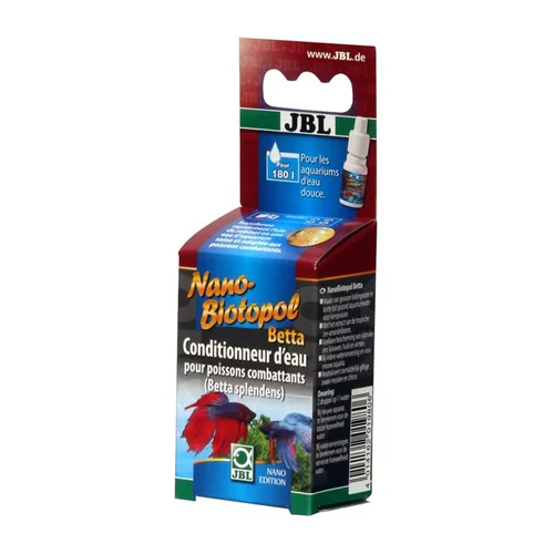 Conditionneur d'eau nano biotopol betta rouge 15 ml