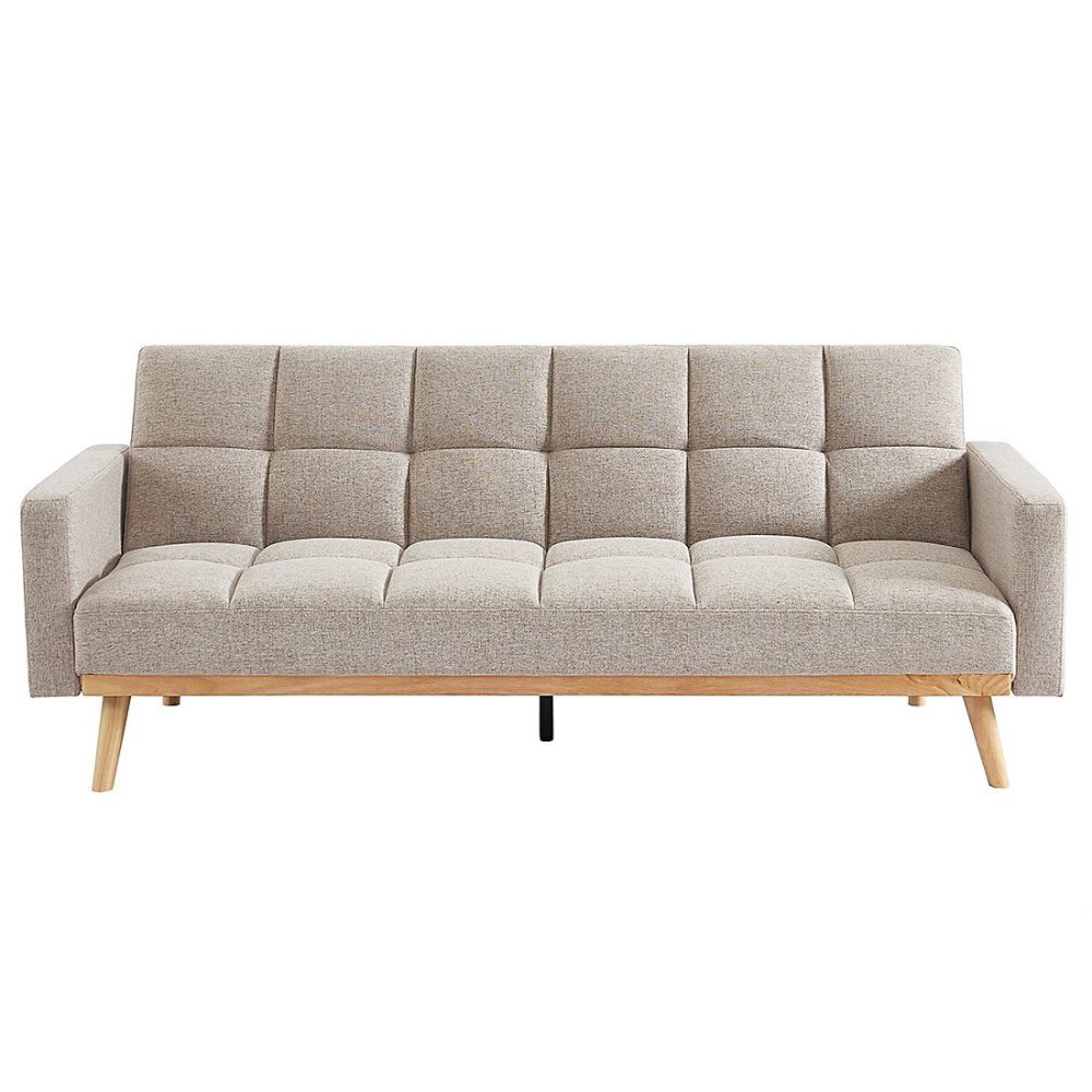 Canapé lit 3 places convertible beige collection ADONA – Réf. TXQNUOQZL3507859021