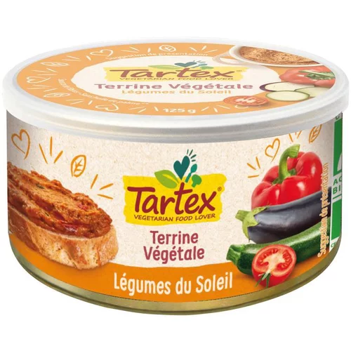 Terrine végétale légumes du soleil en boîte de 125 g
