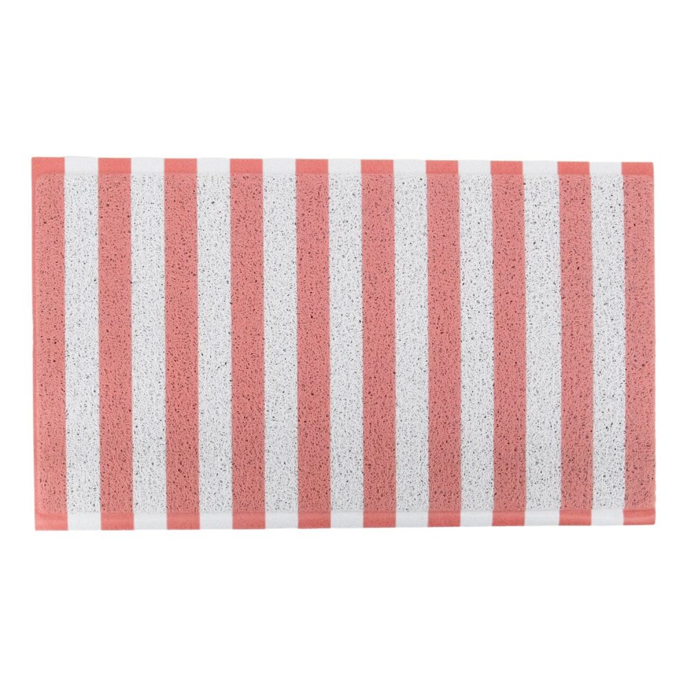 Paillasson Rayé Rose (70 x 40 cm)