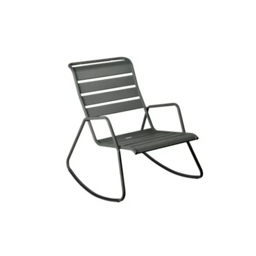 Fauteuil rocking chair coloris bleu romarin Monceau Fermob - 72 cm
