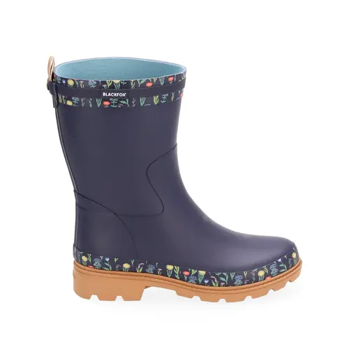 Demi-botte Judy coloris marine en caoutchouc Blackfox - pointure 36