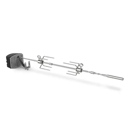 Rôtissoire en acier inoxydable pour barbecue Spirit Weber – 85 x 14 x 13,5 cm
