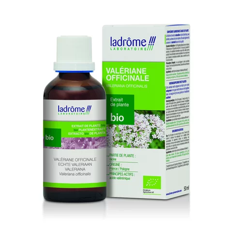 EPF valériane officinale bio. Le flacon de 50 ml