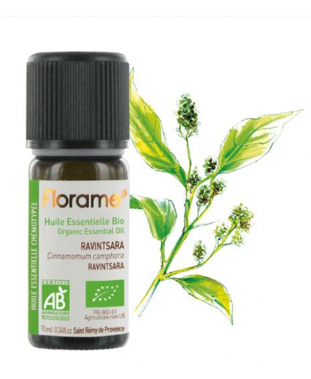 Florame - Huile essentielle bio Ravintsara - 10 ml