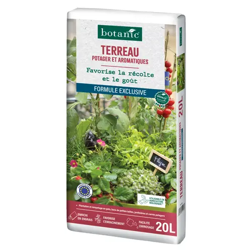 Terreau potager et aromatiques botanic® 20 L