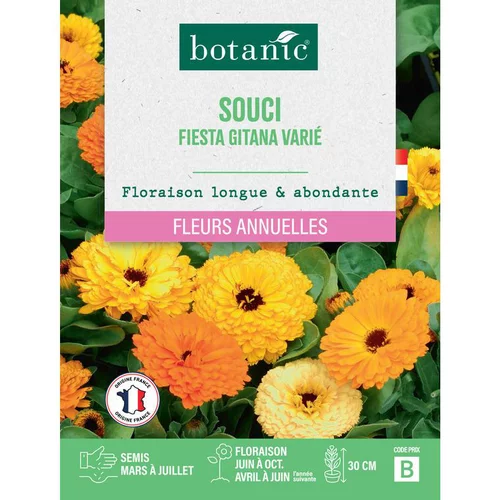 Graines de fleurs de Souci fiesta gitana varié botanic®