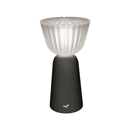 Lampe Swiing coloris noir carbone en aluminium Fermob - 22 cm