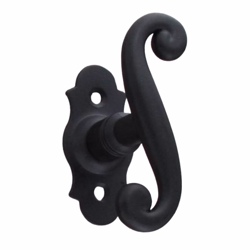 Porte d'entrée et accessoires – Bouton de fenêtre fer forgé COQ noir