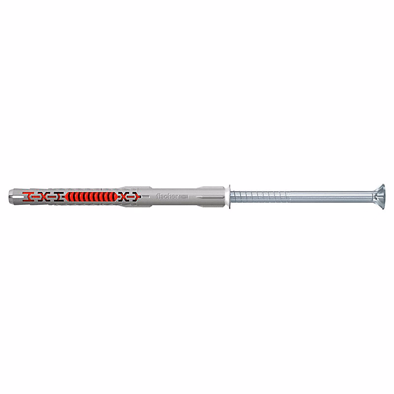 Cheville rallongée DuoXpand 10 × 120 mm FISCHER T acier – Boîte de 50, FISC0186