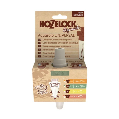 Système d'arrosage coloris vert Hozelock Aquasolo - Pour pot taille M
