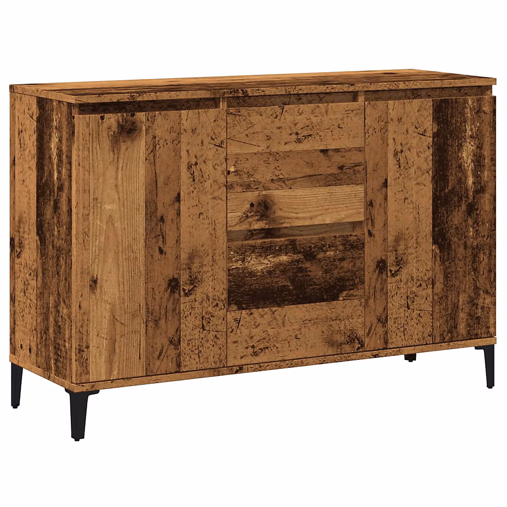 Buffet vieux bois 102 × 35 × 70 cm bois d'ingénierie vidaXL