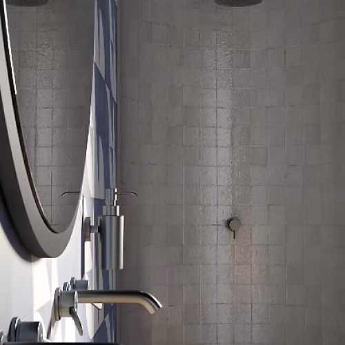 Carrelage mural Effet Zellige Blanc CROGIOLO ZELLIGE 10x10 Gesso – Les Carreaux de Jean