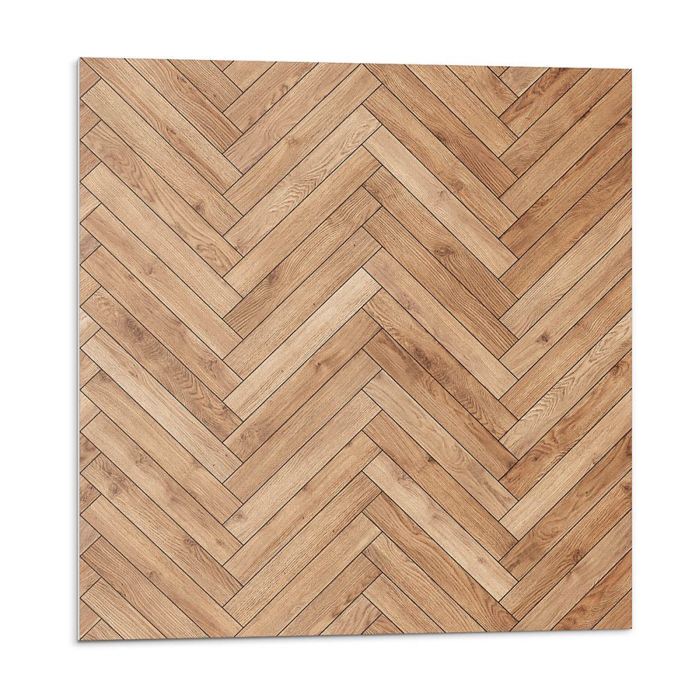 Carreaux PVC Mural Sol Wallfluent 20 × 20 cm Motif À Chevrons 20 pièces