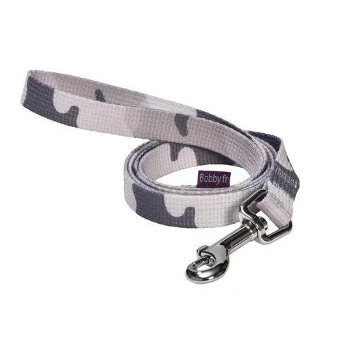 Laisse Camouflage coloris gris taille S