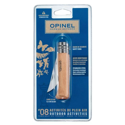 Couteau Activités de plein air coloris naturel n°8 Opinel