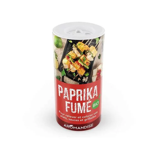 Paprika fumé bio Aromandise - 60 g