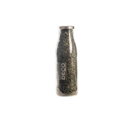 Granulat vert olive de 2 à 3 mm en bouteille de 500 ml