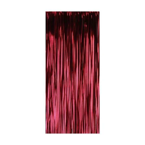 Lametta Plastique 49 cm Rouge