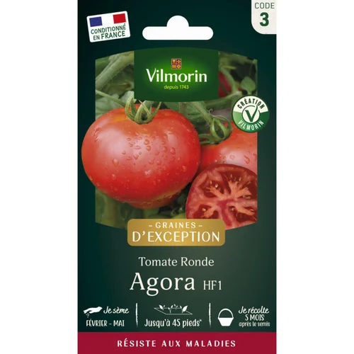 Sachet de semences potagères graines de tomate Agora Graines d'Exception