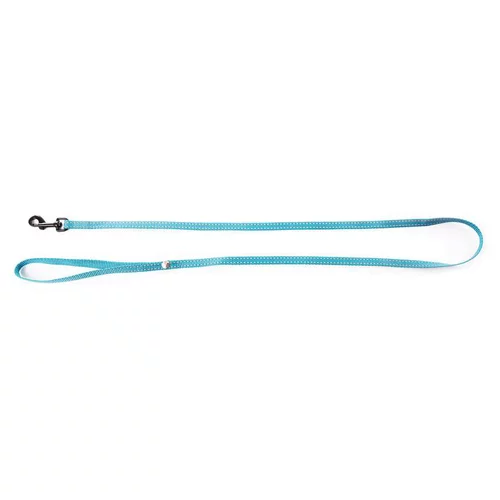 Laisse réfléchissante pour chat Flash bleu turquoise - 100 cm