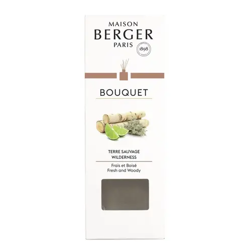 Bouquet parfumé Maison Berger parfum Terre sauvage - 100 ml