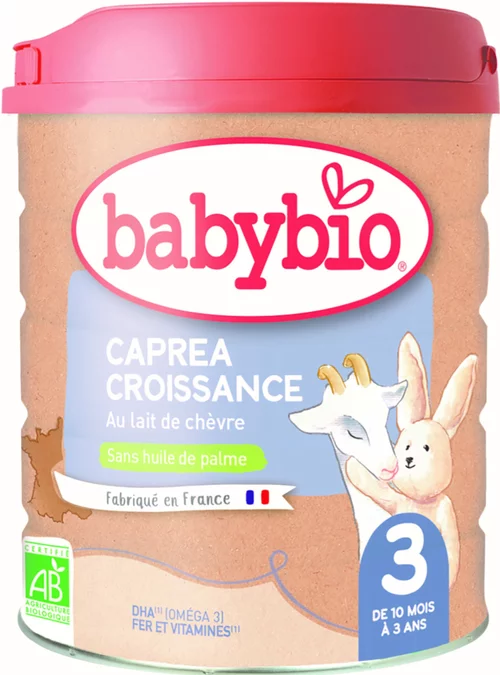 Babybio Caprea 3 bio dès 10 mois – 800 gr
