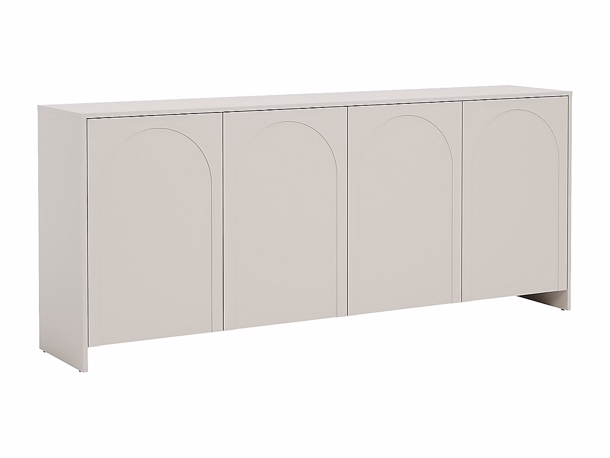 Buffet avec 4 portes | Beige – NALYRA de Maison Céphy