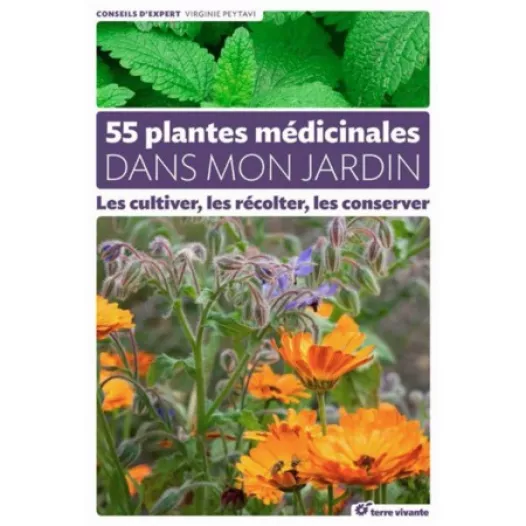 Livre - 55 plantes médicinales dans mon potager