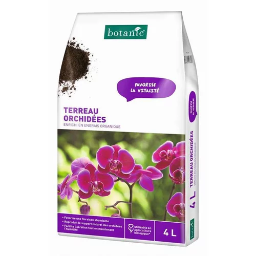 Terreau orchidées botanic® - 4 L