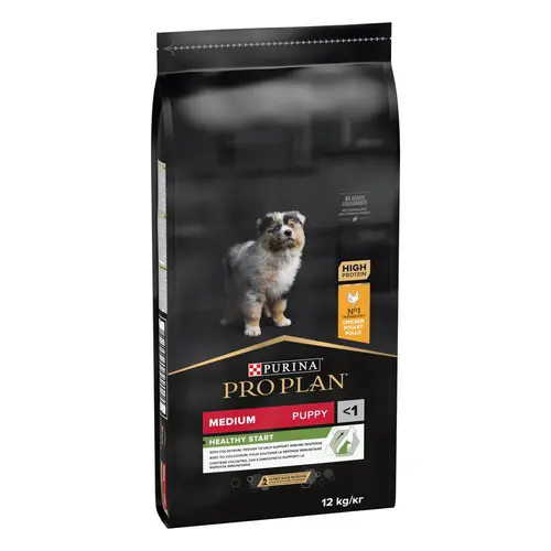 Croquette pour chiot de taille moyenne Pro Plan - 12 kg
