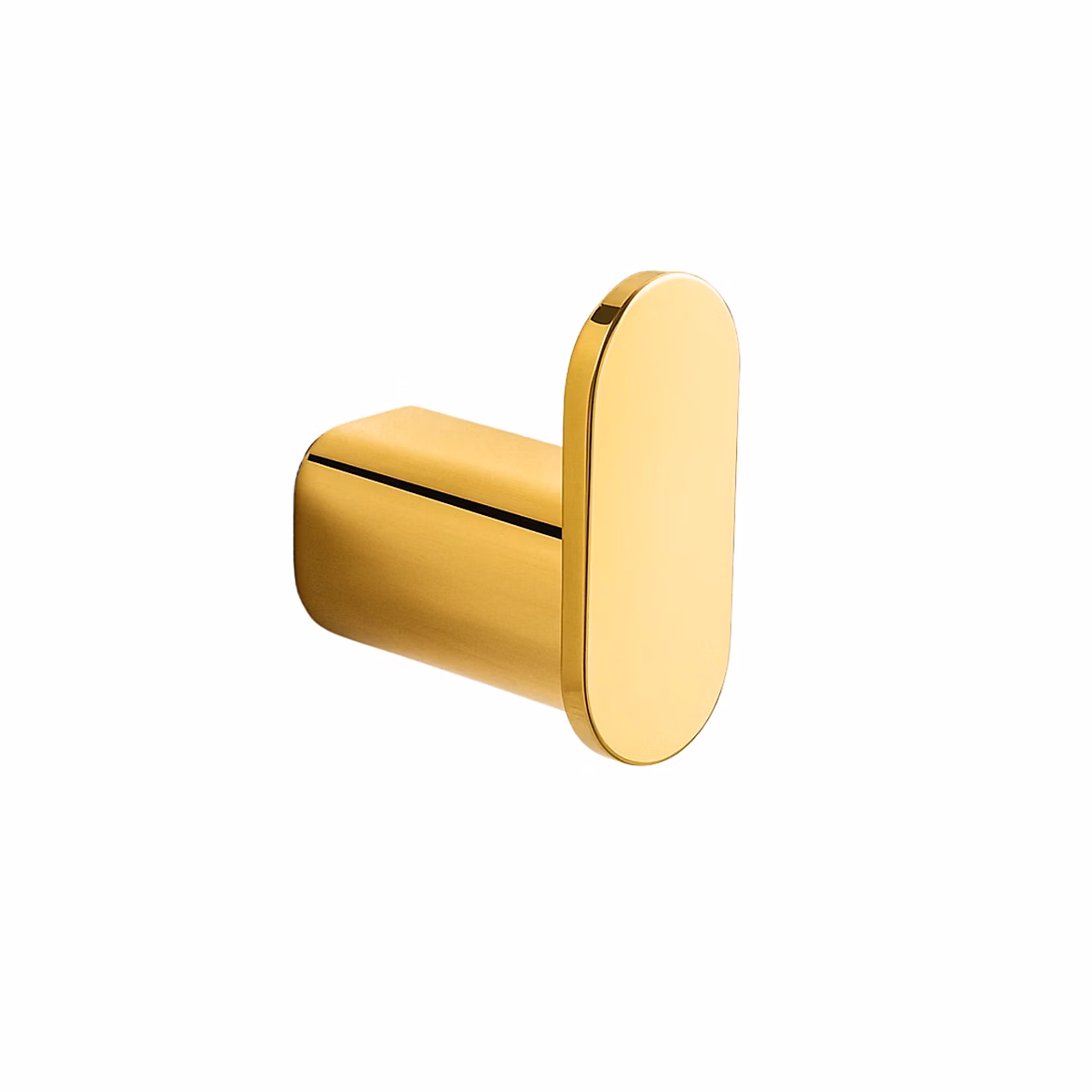 BALNEO – crochet porte, serviettes en acier inox doré brillant, crochet de salle de bain QARX inoxydable