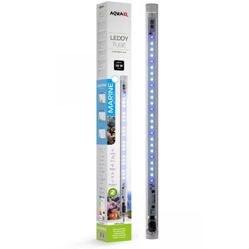 Tube LED pour aquarium Day & Night, 10W, à effet marin, AQUAEL Leddy 2.0 - 41.5cm