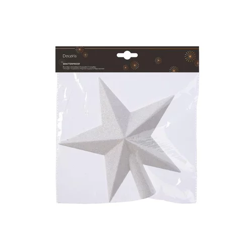 Cime Étoile Plastique Pailletée 4,2x19x19 cm