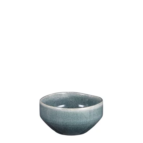 Coupe coloris bleu en grès Rhéa - 12,5 cm