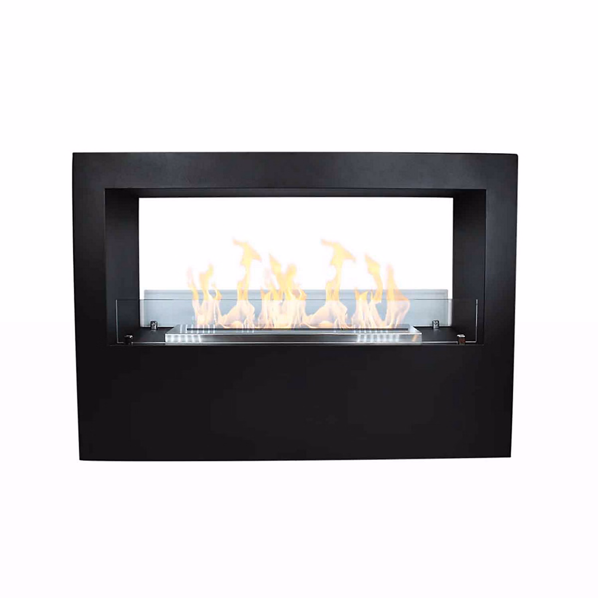 Cheminée bioéthanol Giotto Frankystar noir 100 × 30 × 70 cm 3 kW
