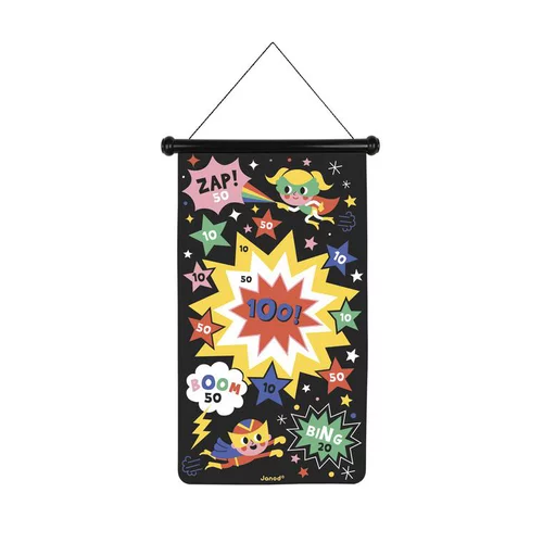 Jeu de fléchettes magnétiques Janod Super héros - dès 4 ans