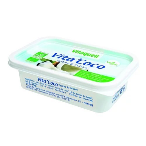 Vita'Coco Margarine à l'huile de coco Bio - 250 gr